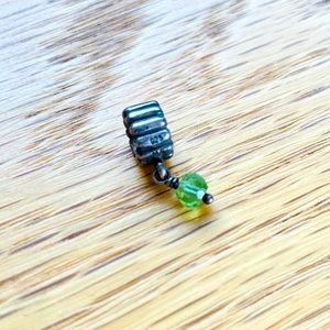 Authentic Pandora Charm - Dangling Peridot